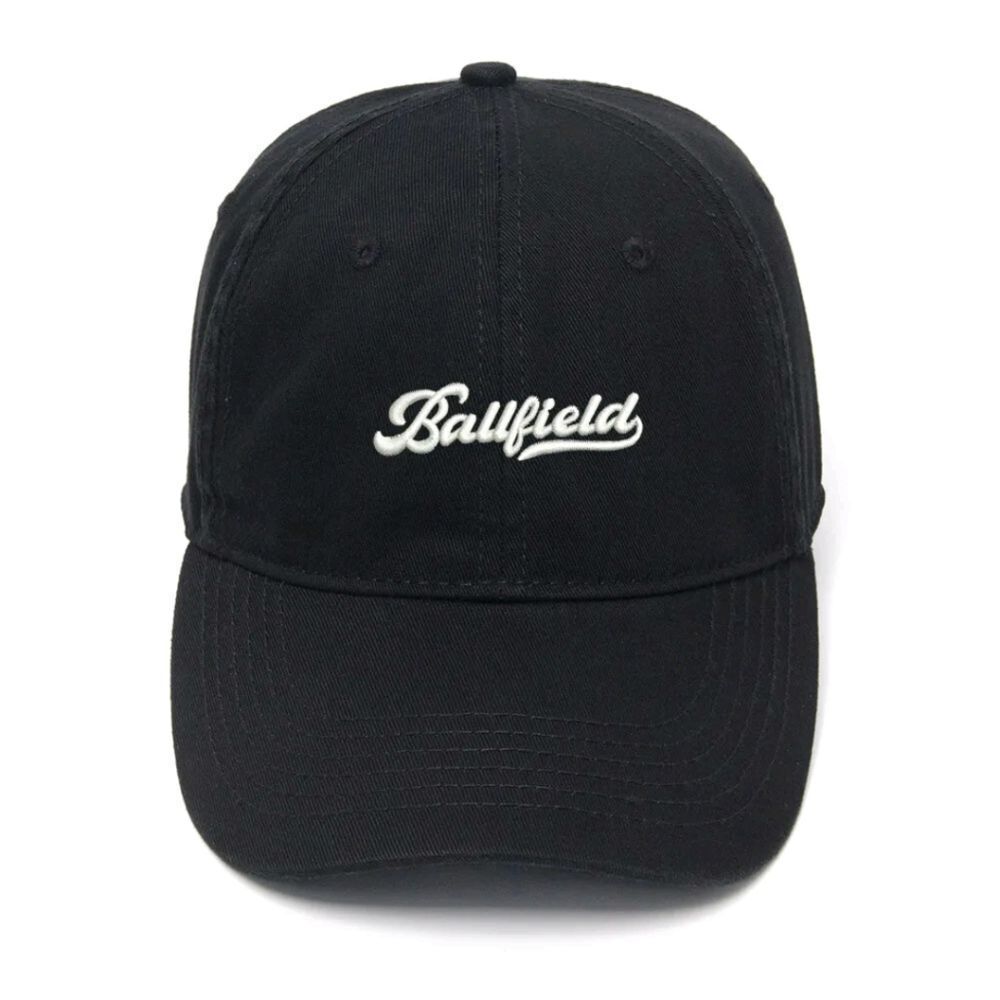 Ballfield Bound: Velcro Dad Hat with 'Ballfield' Embroidery